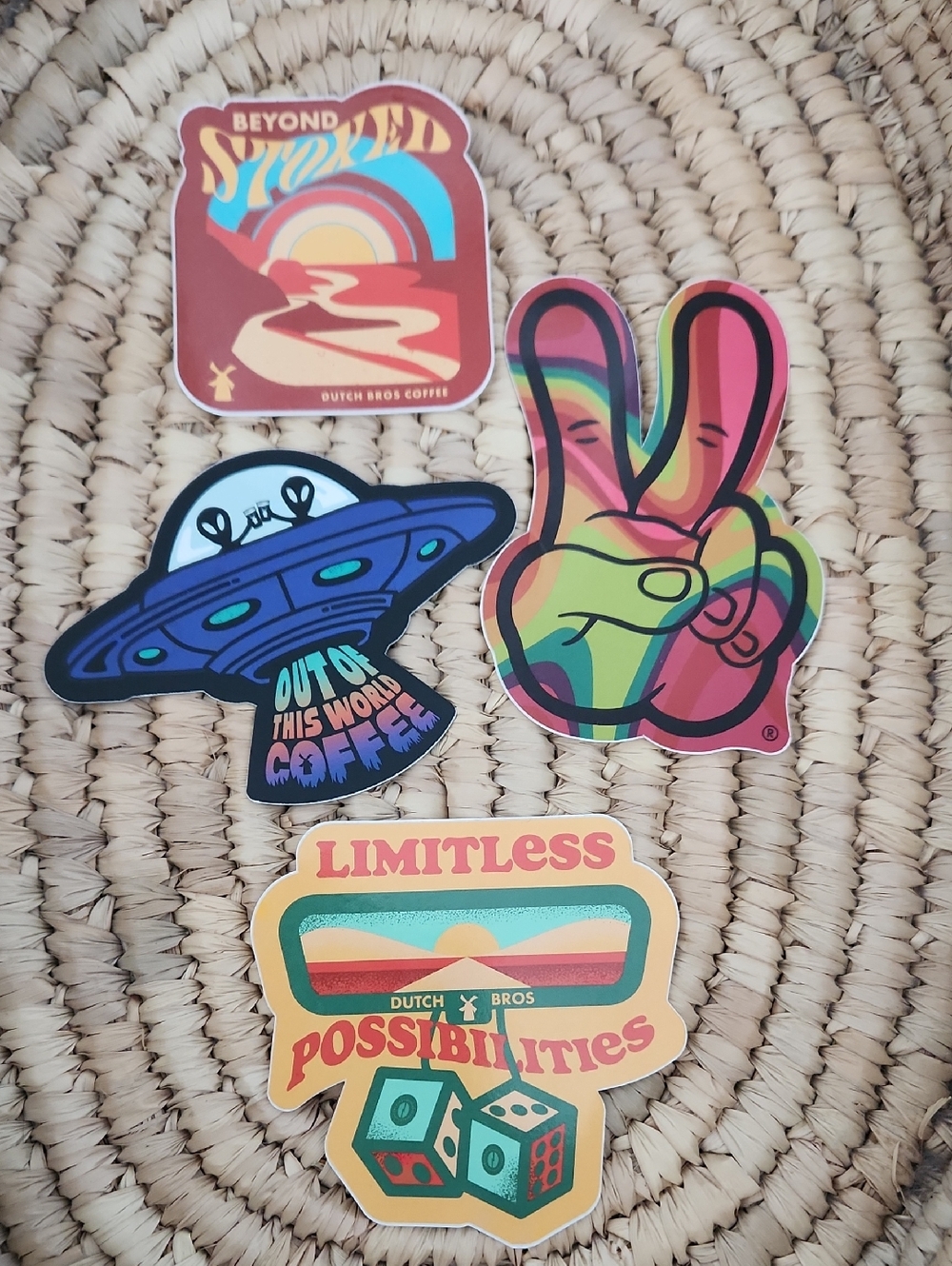 Dutch Brothers Sticker Pack